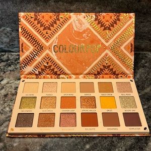 Colourpop Sandstone 18 Pan Eyeshadow Palette